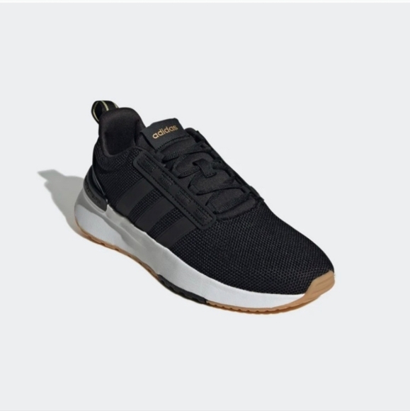 Adidas  Black / White Womens Shoes size 8 - Picture 5 of 8